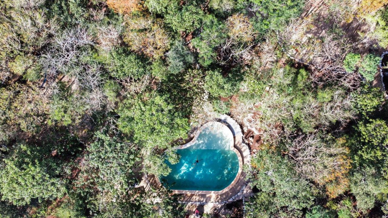 Hotel Boutique Cenote Secreto Maya Yaxche Exterior photo